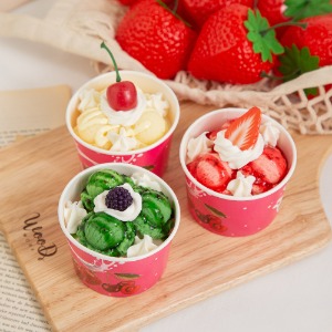 과일 미니컵 아이스크림 모형 1P