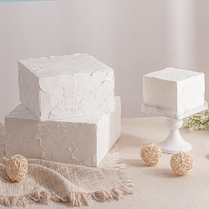 생크림 케이크 모형(사각)